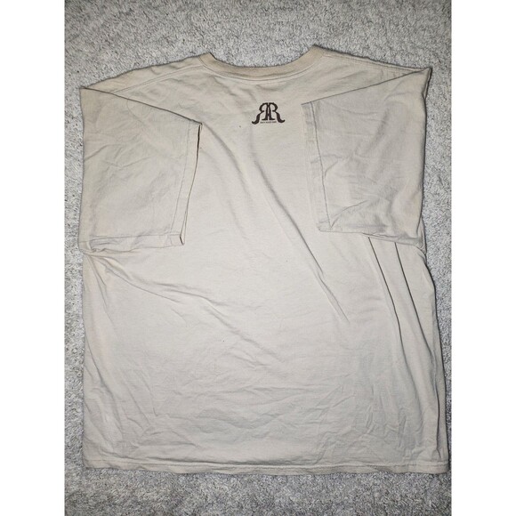 Vintage Randy Rogers Band y2k Rose T-shirt 2XL - Picture 3 of 3